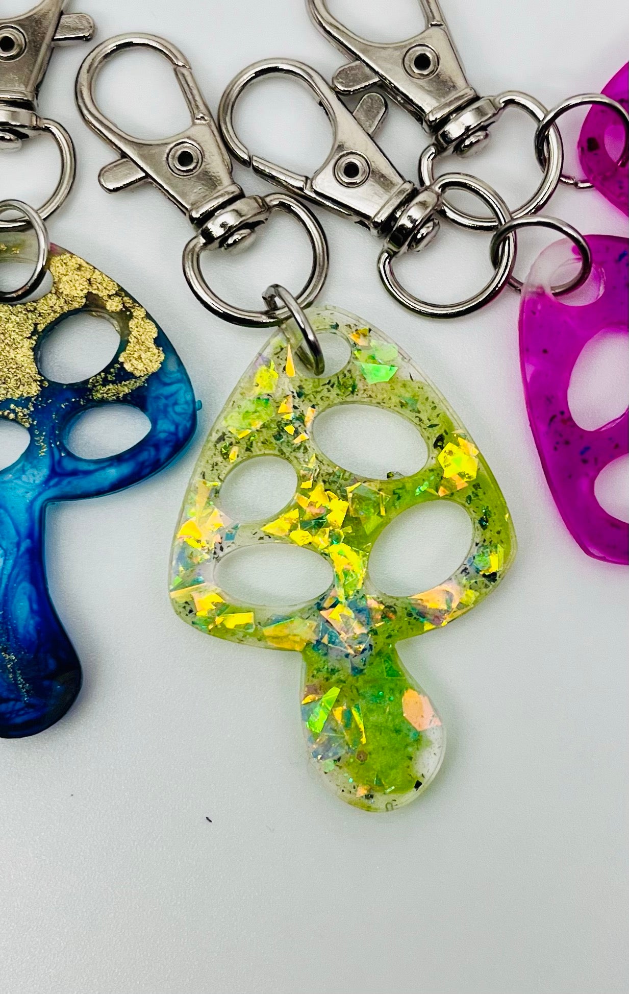 Mushroom Keychains