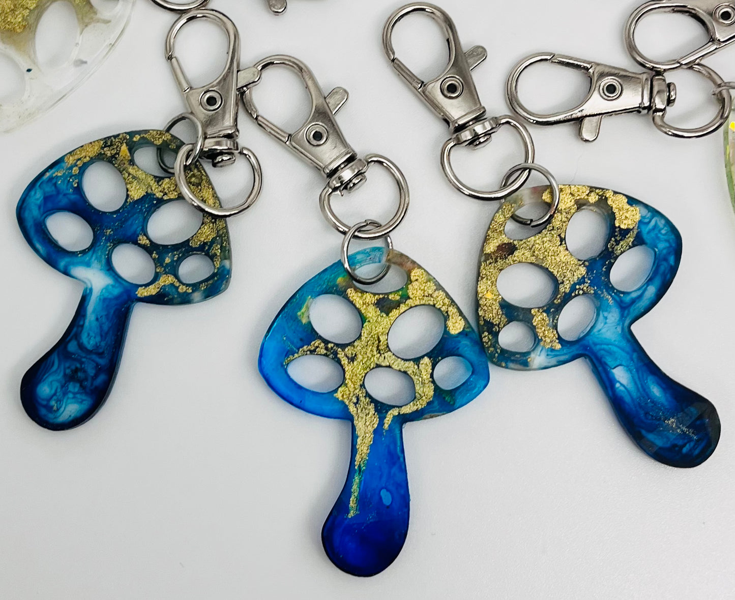 Mushroom Keychains