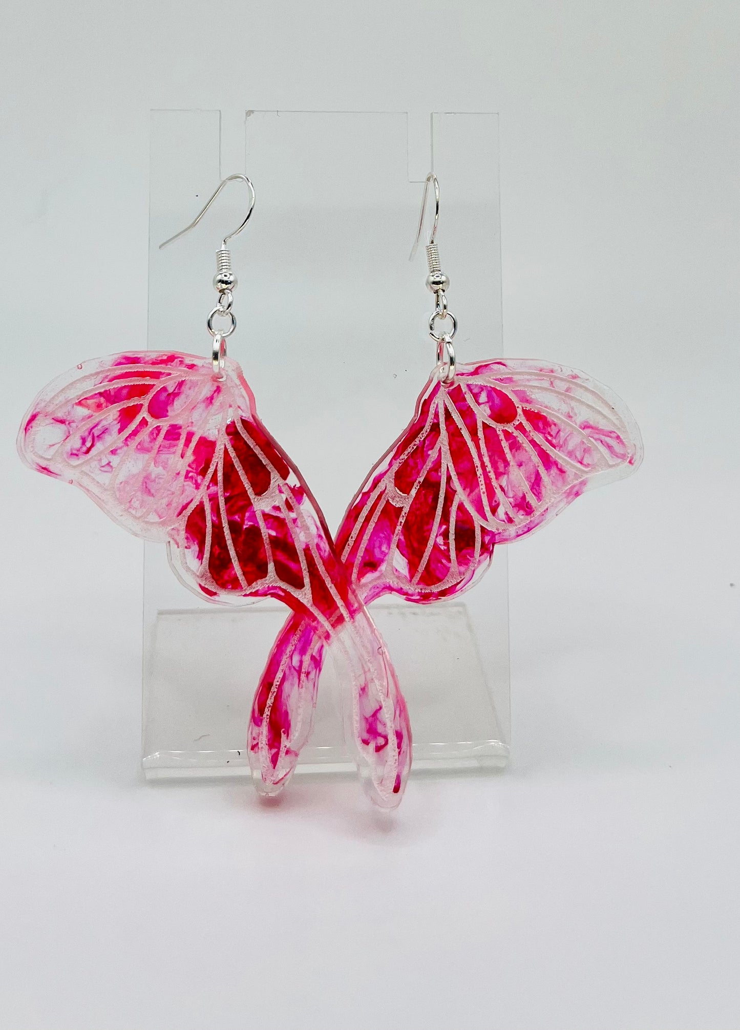 Large Luna Moth (Fairy) Wing Earrings