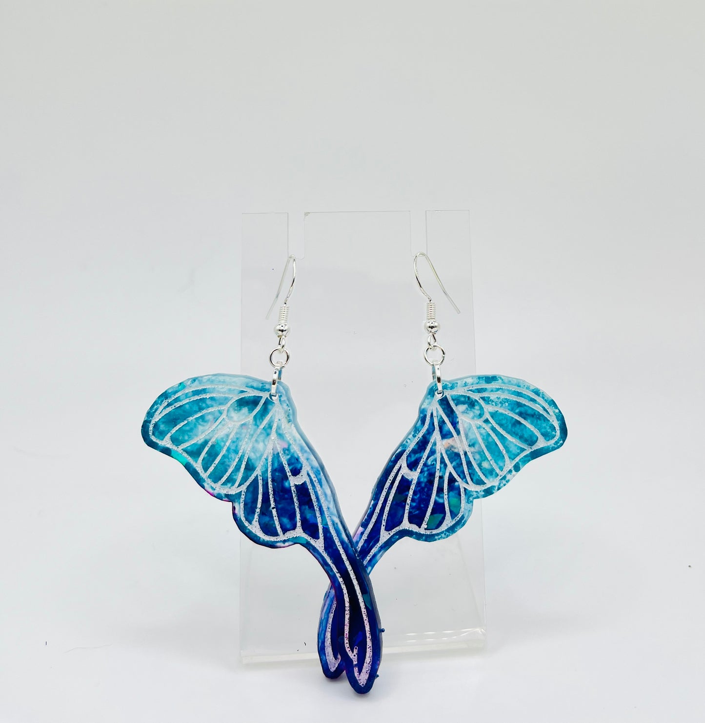 Large Luna Moth (Fairy) Wing Earrings