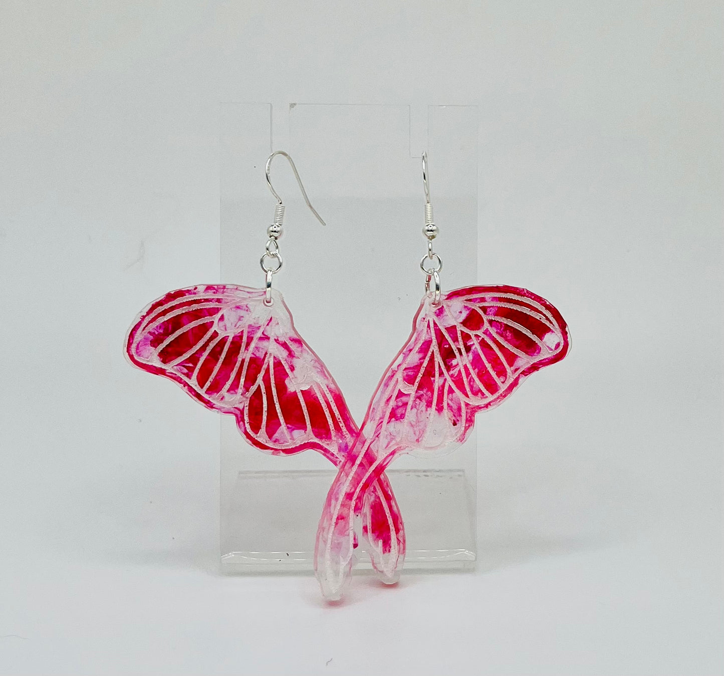 Large Luna Moth (Fairy) Wing Earrings