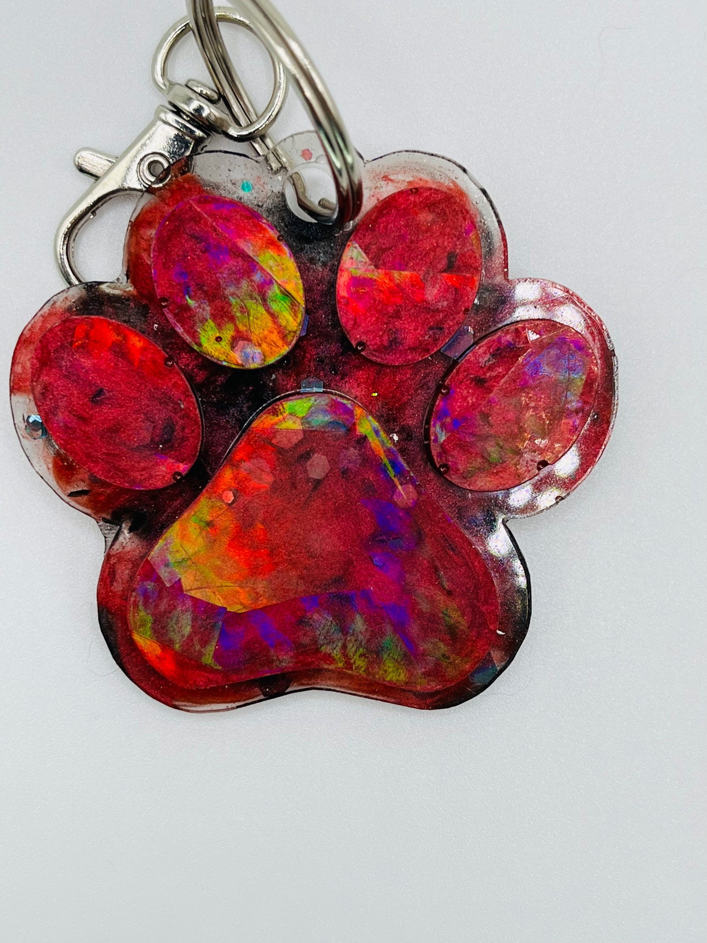 Pet Paw Keychains